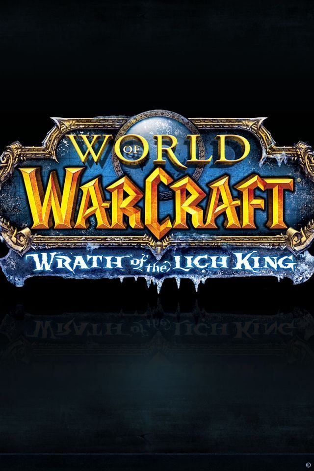 Download Wallpaper 640x960 World of warcraft, Logo, Wow, Warcraft