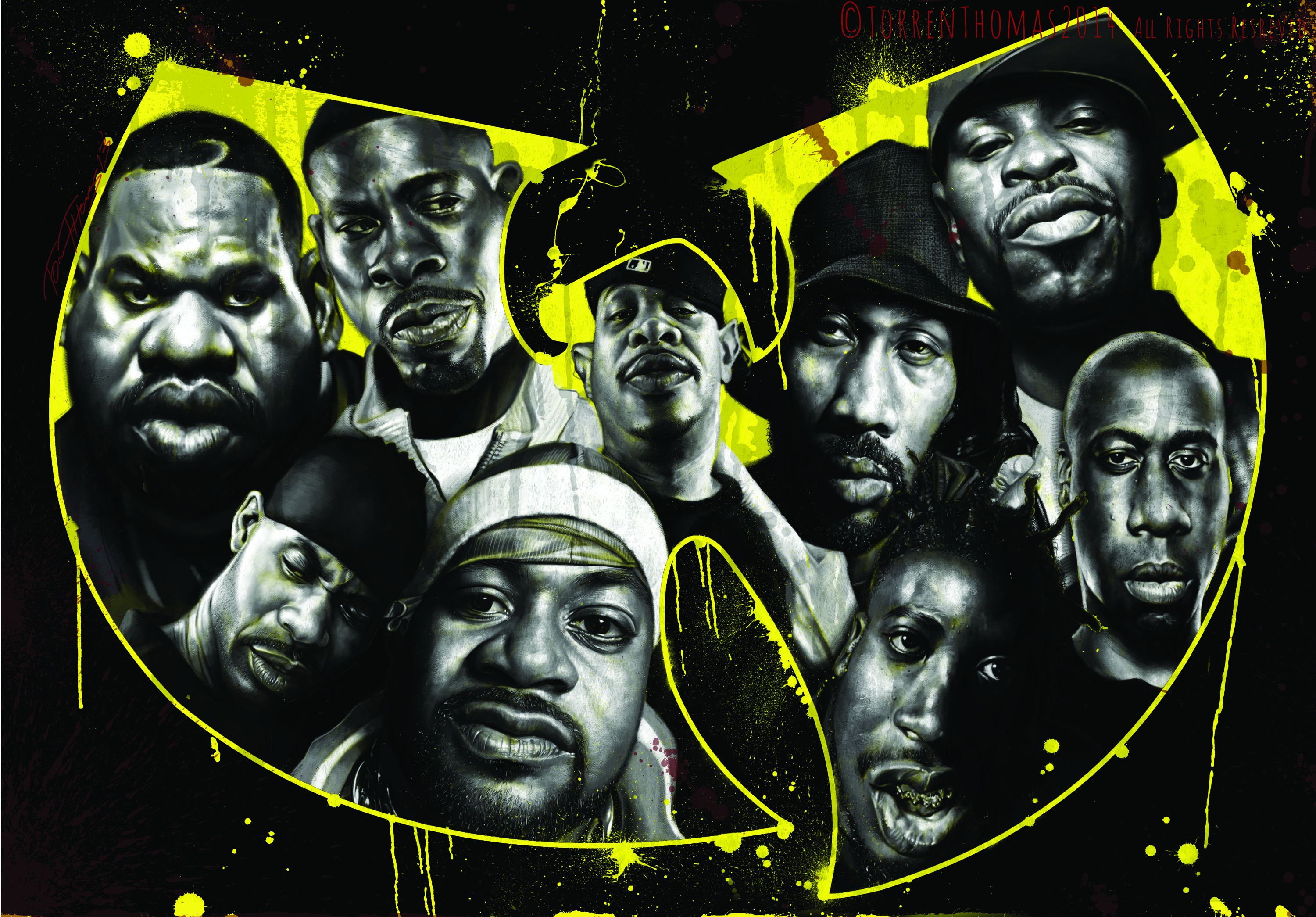 Wu Tang Clan Albums - wallpaper