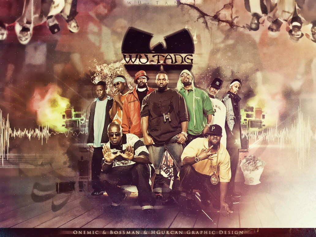 Wu tang clan wallpaper by onemicGfx on DeviantArt