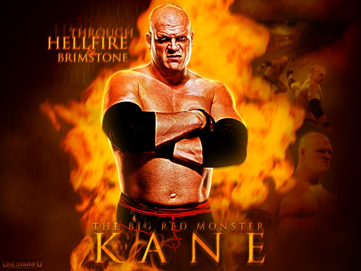 WWE Kane Through Hellfire & Brimstone Wallpaper. Unchained WWE