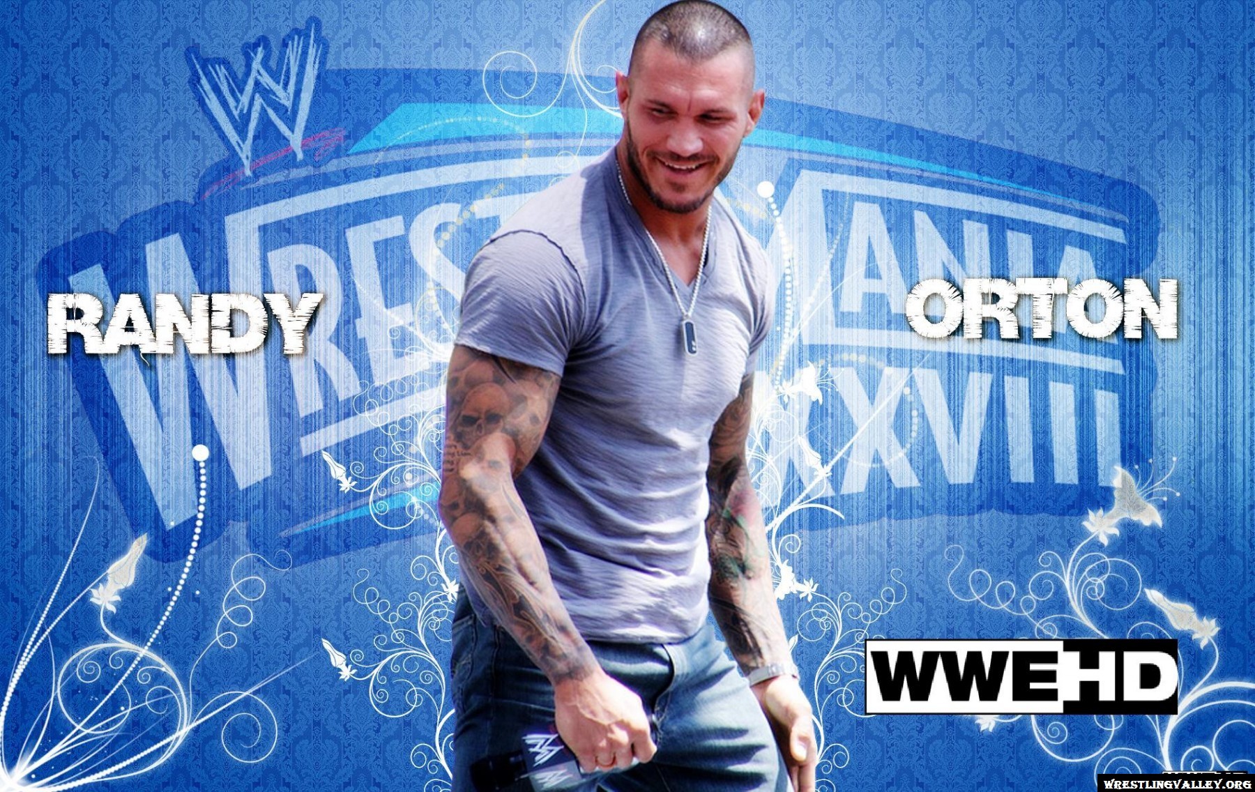 Randy Orton With WWE Championship Belt  HD Wallpapers
