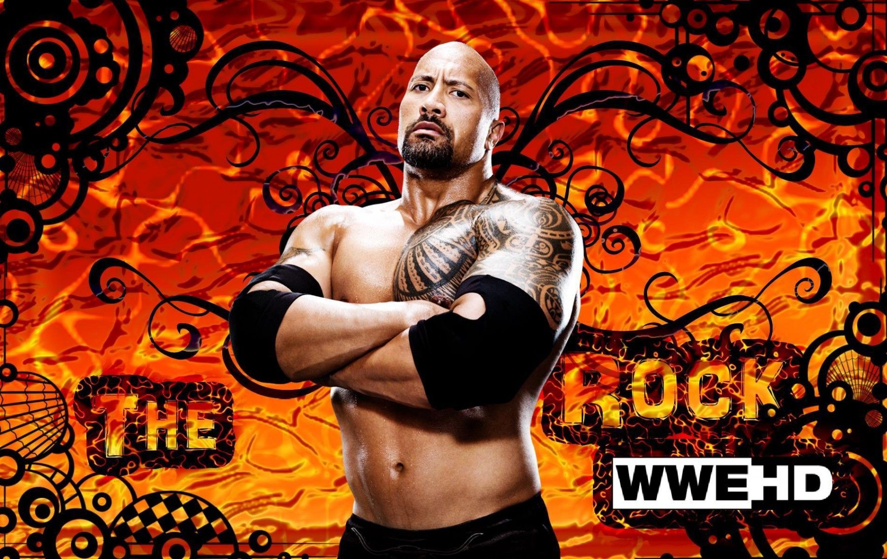 The Rock Wallpaper - WWE on Wrestling Media
