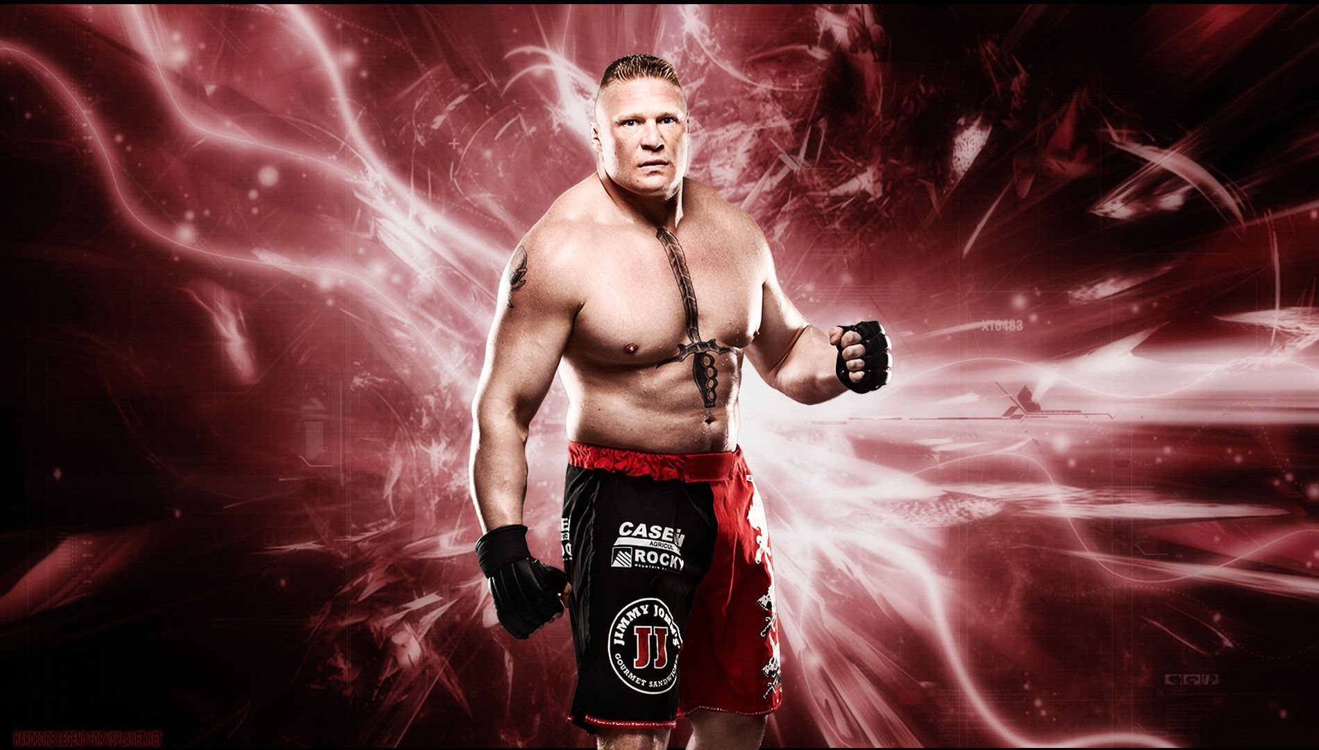 Brock Lesnar Wwe Champion Modeling Wallpaper For Desktop | Daily ...