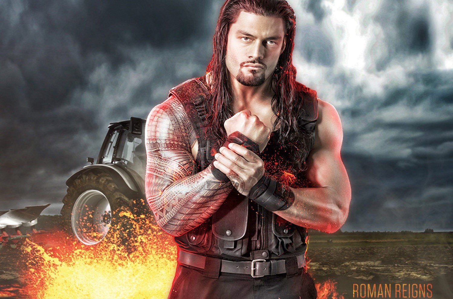 Roman Reigns Full HD Wallpaper WWE ImageTown.in