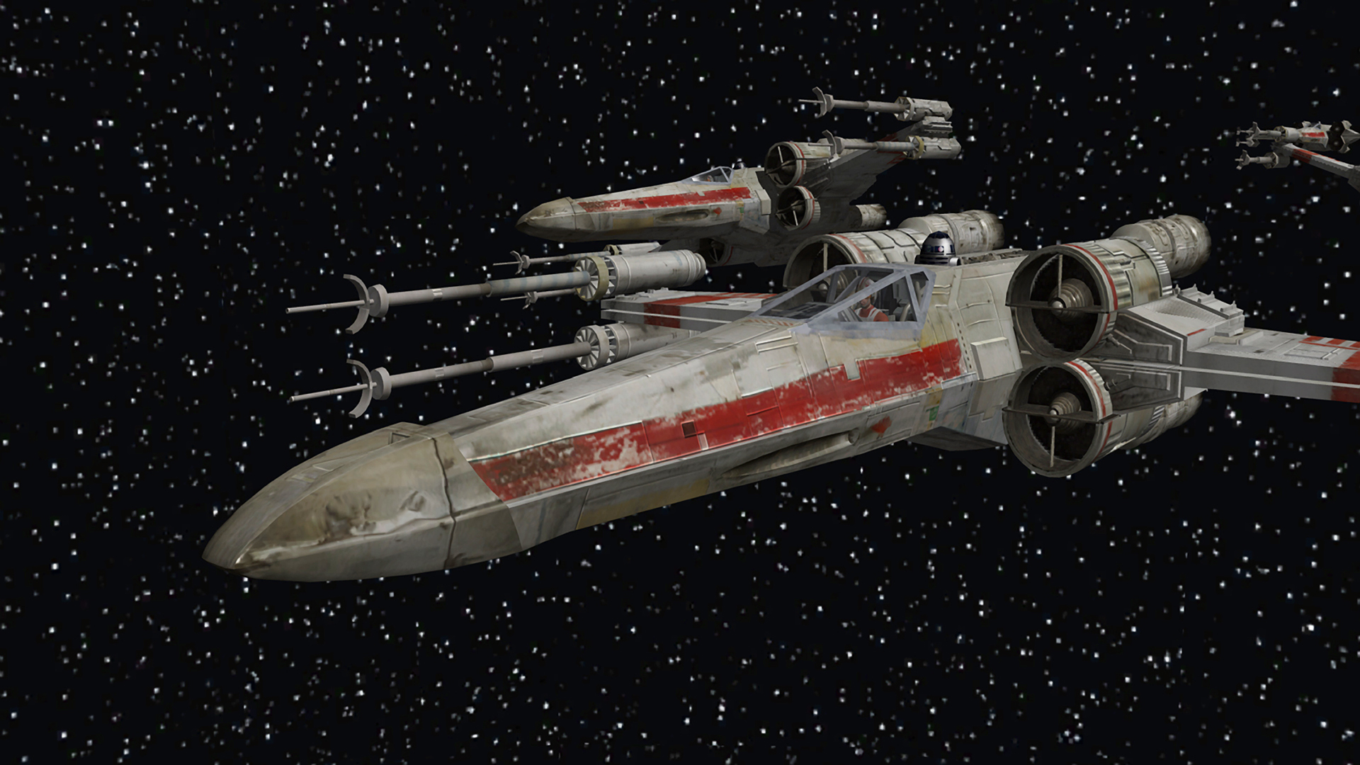 Star Wars outer space stars X Wing wallpaper 1920x1080 218475