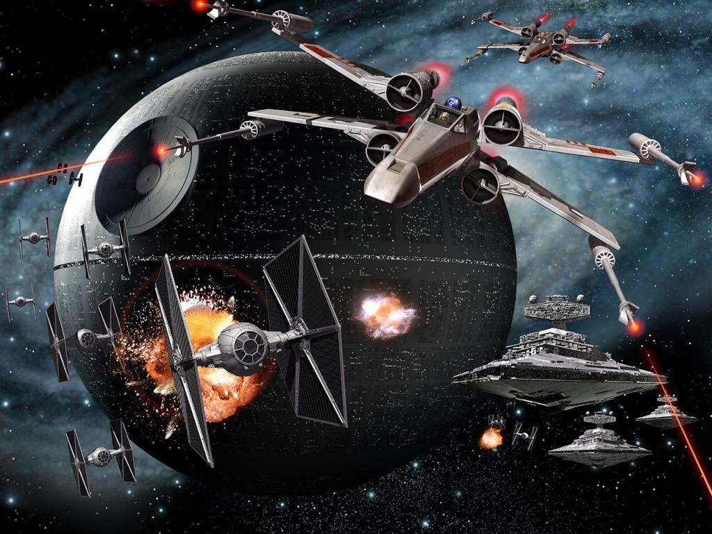 star wars death x-wing tie fighters #QGlF