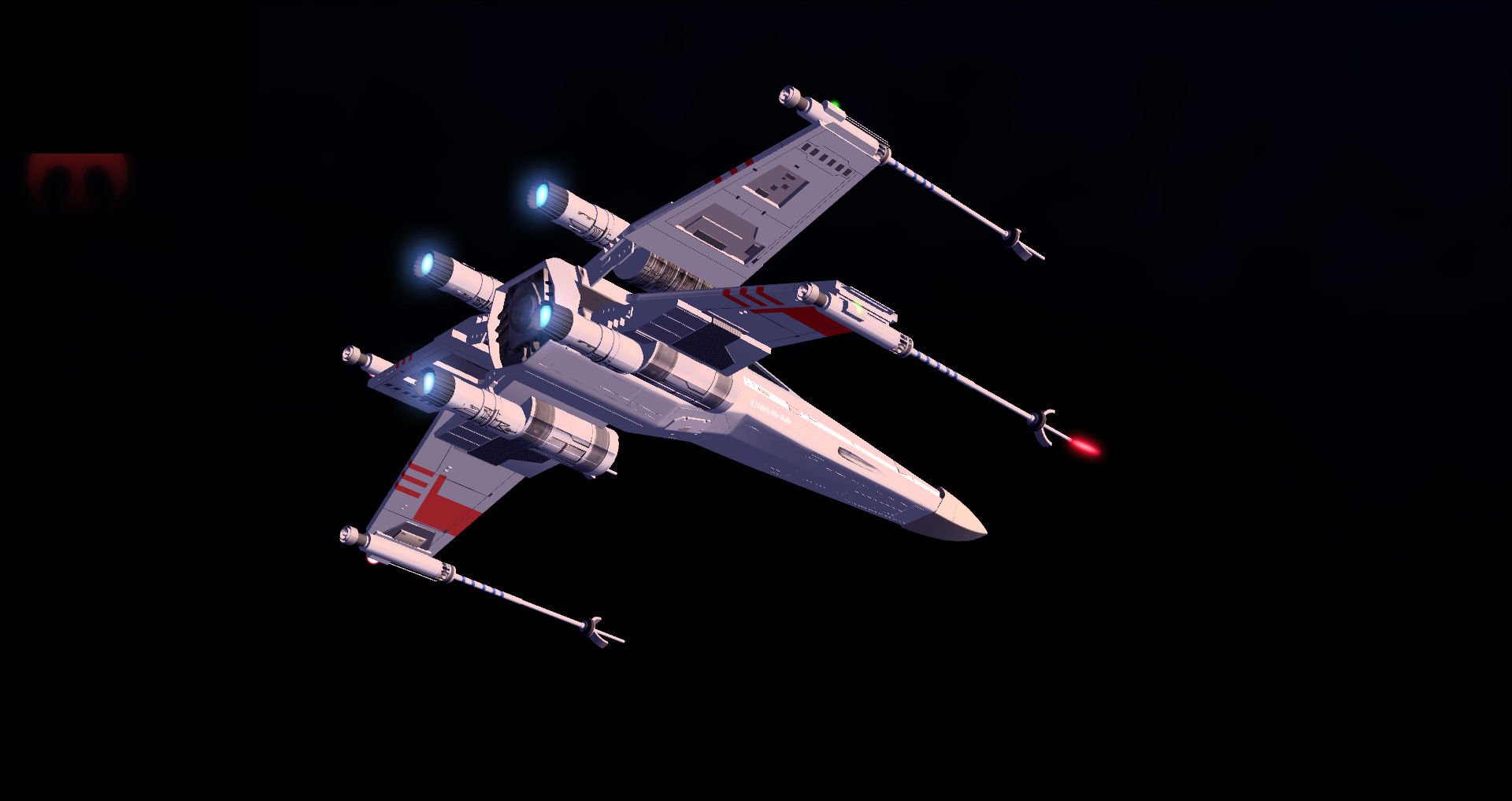 STAR WARS X -WING spaceship futuristic space sci-fi xwing ...