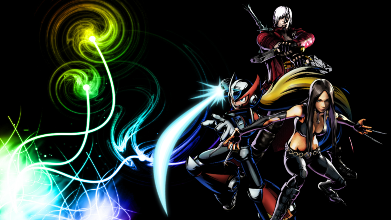 UMVC3 Team Wallpapers: Dante, Zero, and X-23 by bxb-minamimoto on ...