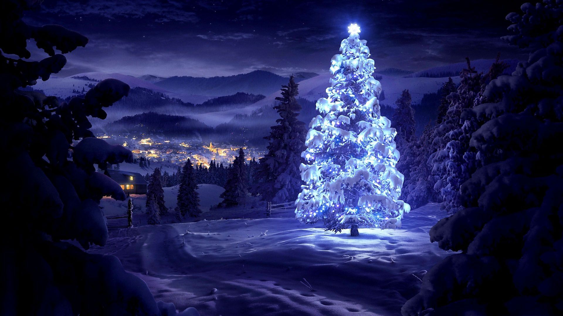 Christmas Tree Wallpaper HD Pictures One HD Wallpaper Pictures