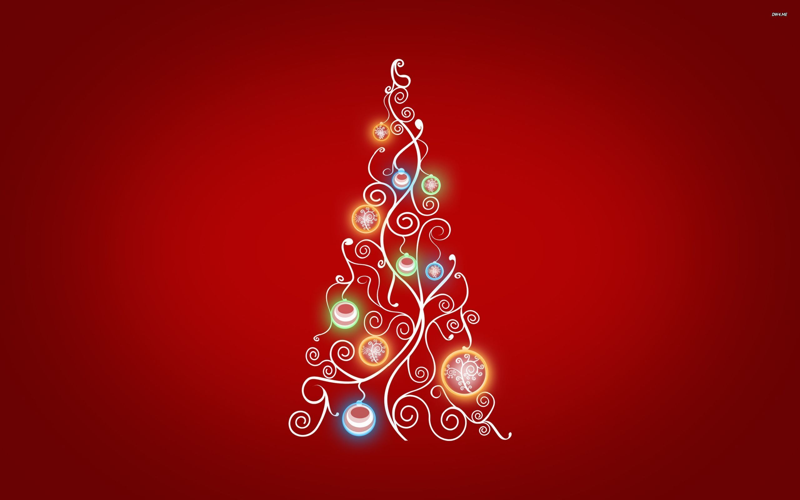 Stylized Christmas tree wallpaper - Holiday wallpapers - #972