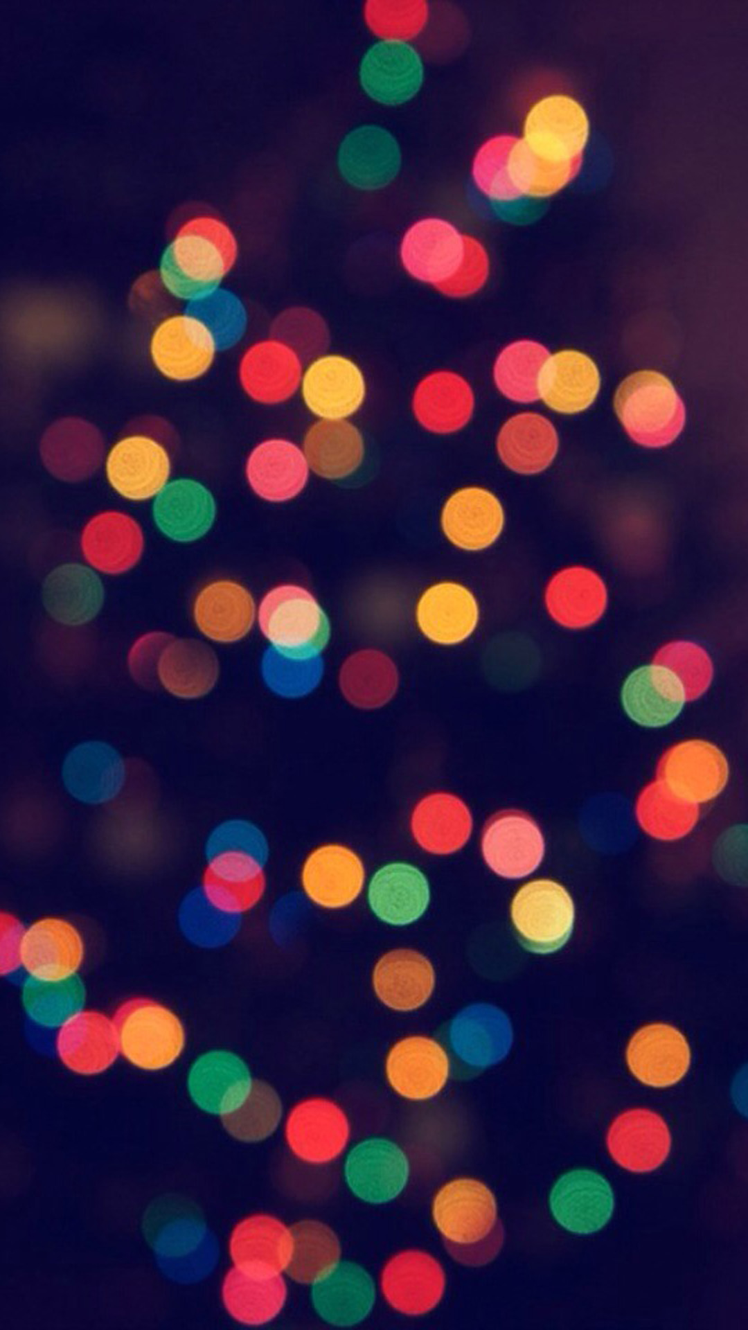 Christmas Tree Bokeh Android Wallpaper free download