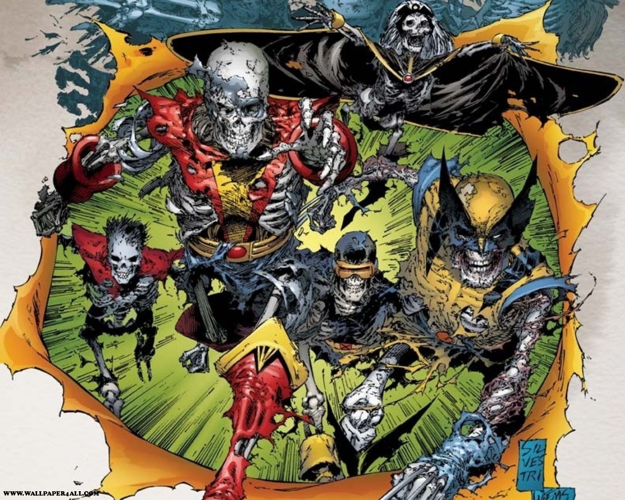 Undead X-Men - Marvel Comics Wallpaper (9263026) - Fanpop