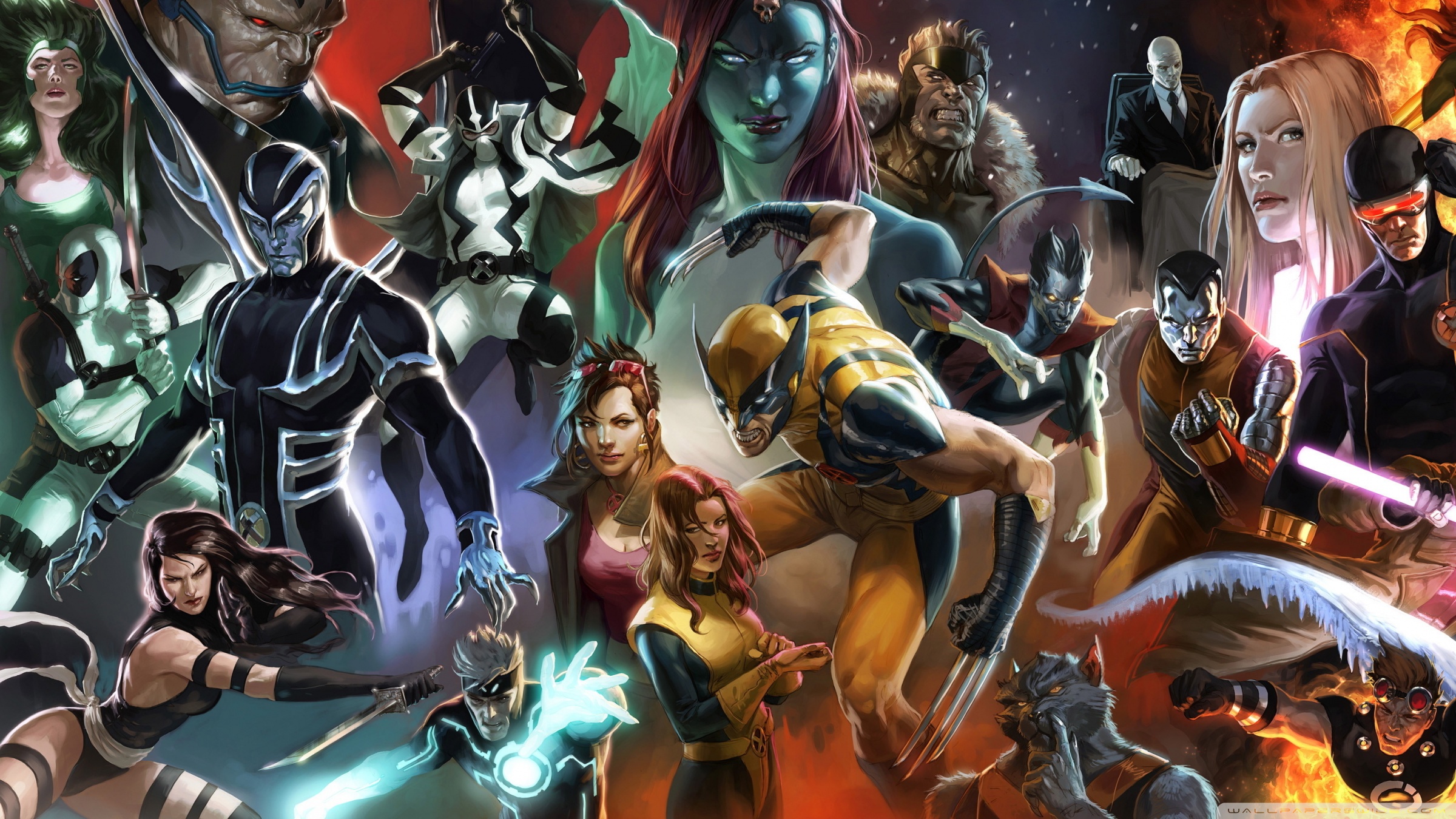 X-Men Characters HD desktop wallpaper : High Definition : Mobile