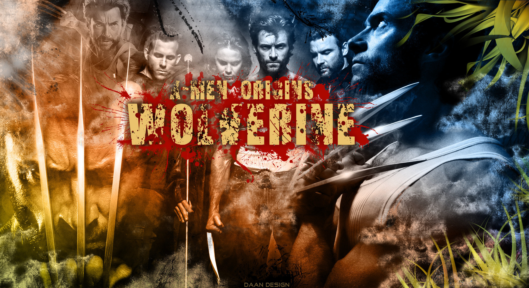 X men Origins Wolverine Wallpaper by Daan Design Awesome - X