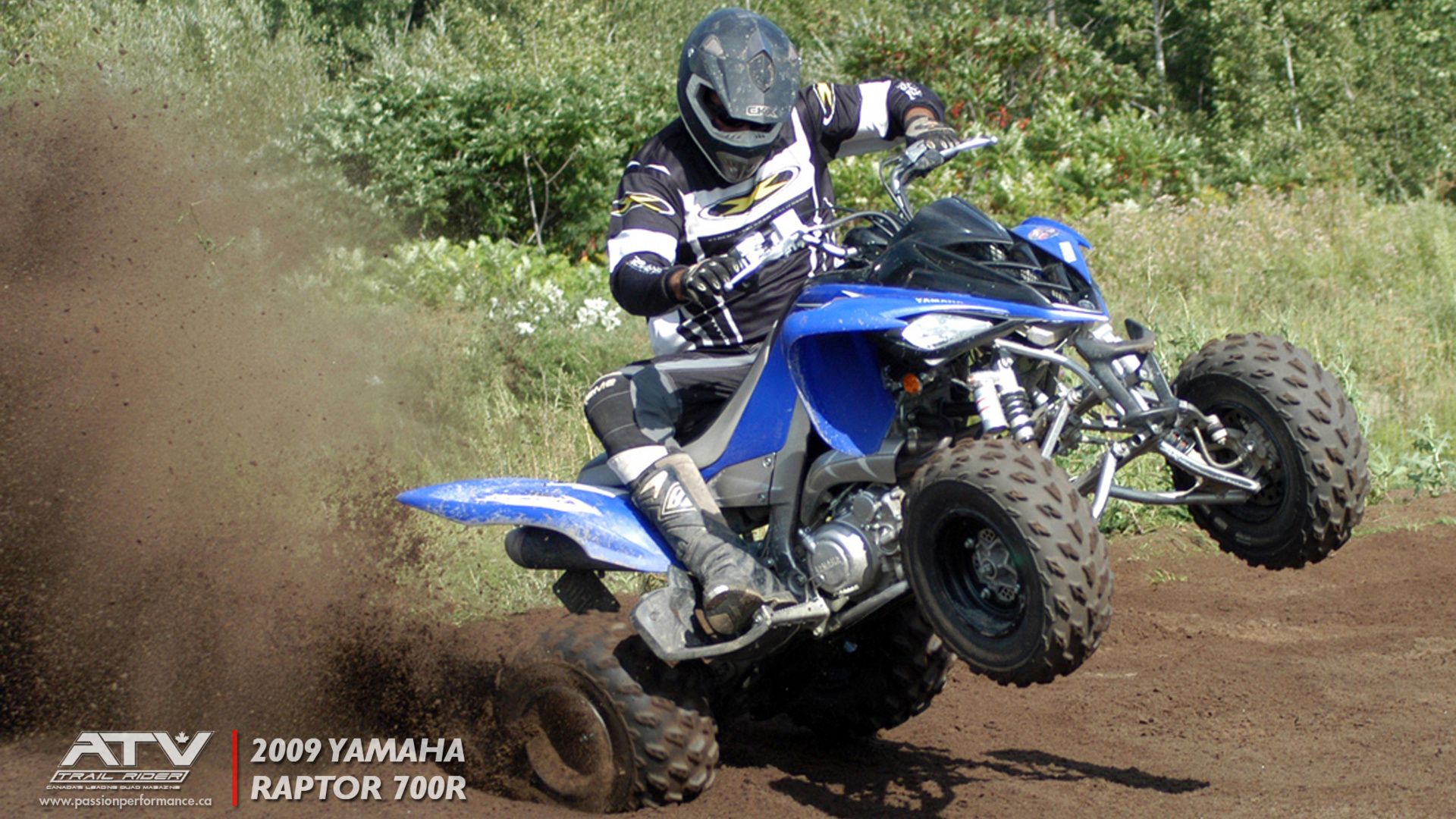 Wallpapers - 2009 Yamaha Raptor - ATV Trail Rider