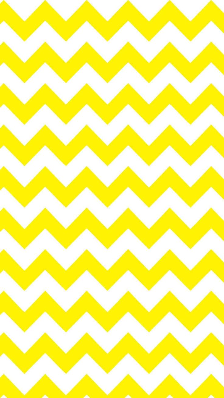 Yellow and White Chevron iPhone 6 Plus Wallpaper - Zigzag Pattern ...