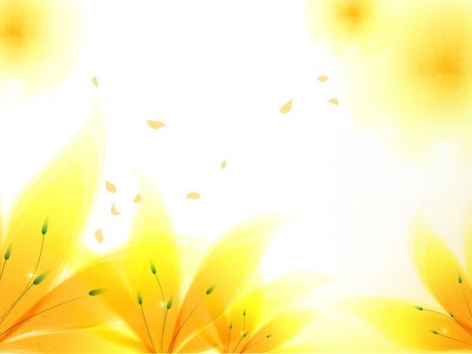 Yellow Flower Backgrounds Group (47+)
