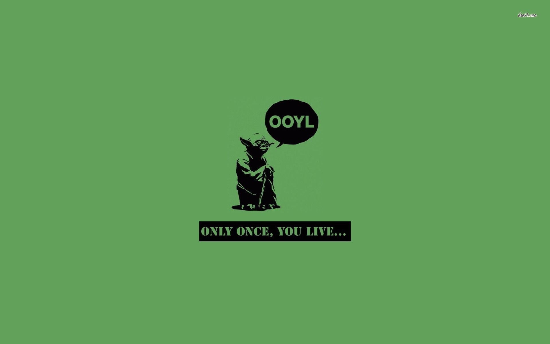 Yoda yolo wallpaper - Funny wallpapers - #45418