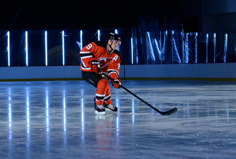 Zach Parise photo shoot with NBC - 09 / 09 / 2011 - New Jersey Devils