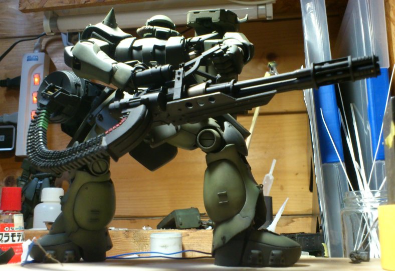 G-Work of The Day: 1/100 MS-06F Zaku II Defence Force. No.12 ...
