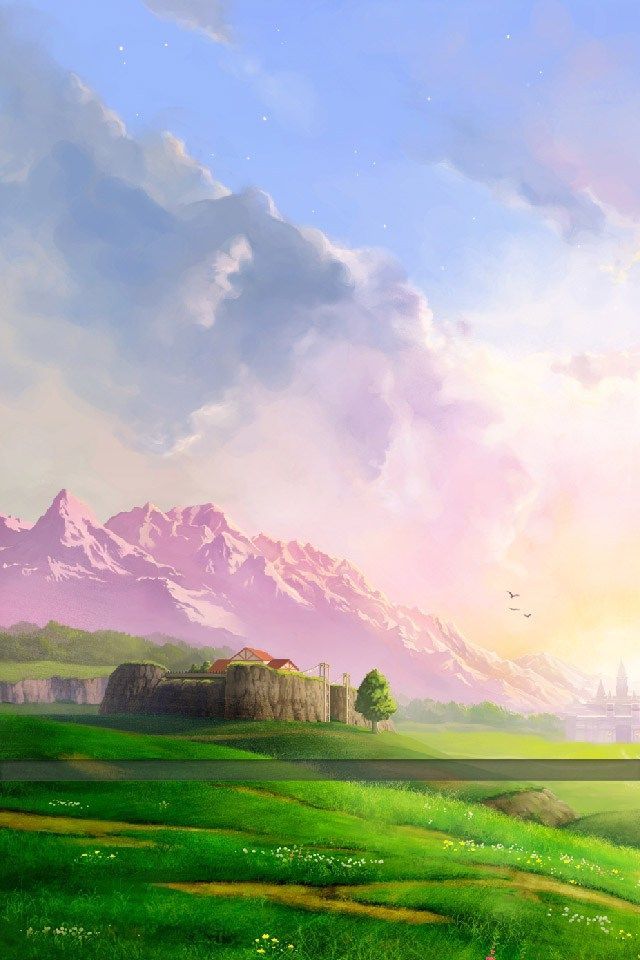 The Legend of Zelda - Ocarina of Time 3D - iPhone Wallpaper