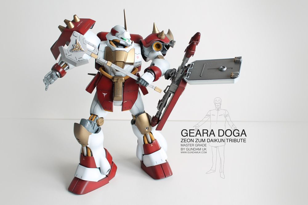 MG 1/100 “Zeon Zum Daikun Tribute Geara Doga”: Modeled by Gundam ...