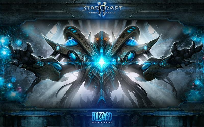 Video games starcraft fantasy art artwork starcraft ii zeratul pc