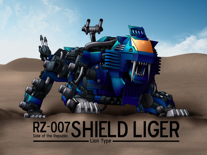 LIGER ZERO - Zoids: Guardian Forces Wallpapers | theAnimeGallery.com