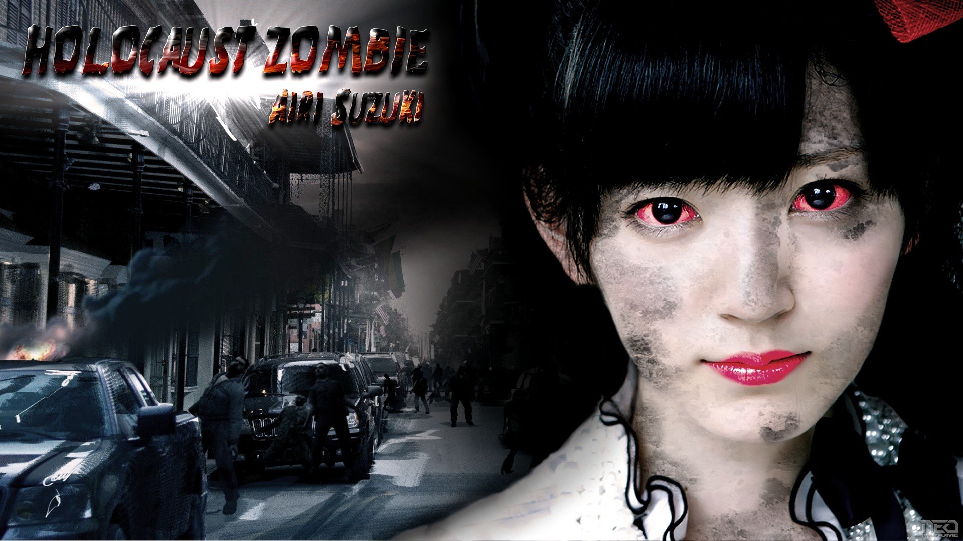 Holocaust zombie horror dark asian girl wallpaper | 1920x1080 ...