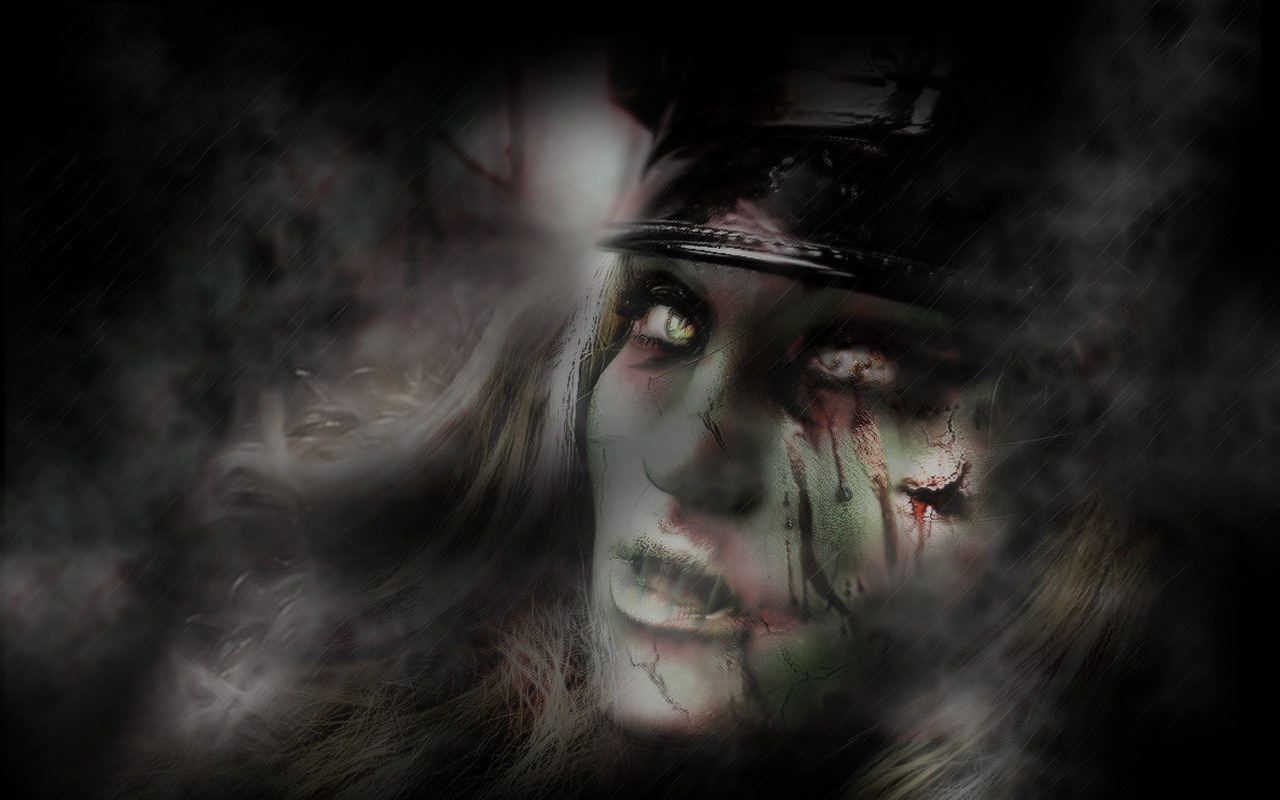 zombie girl Computer Wallpapers, Desktop Backgrounds | 1280x800 ...