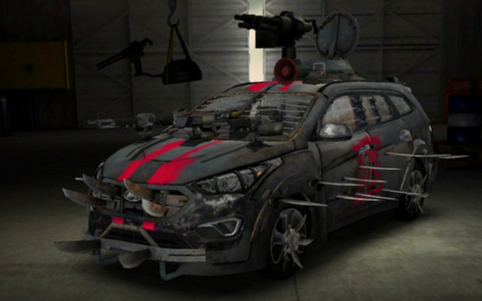 Hyundai Santa Fe Zombie Survival Machine 2014 Widescreen Exotic ...