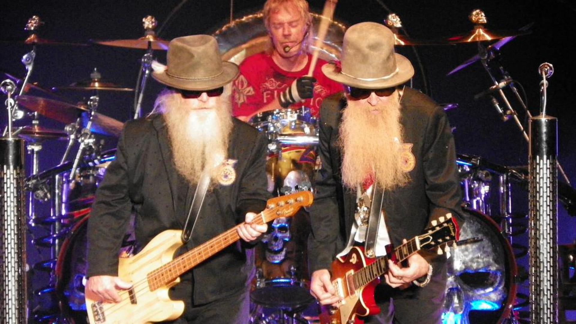 ZZ Top на мотоцикле