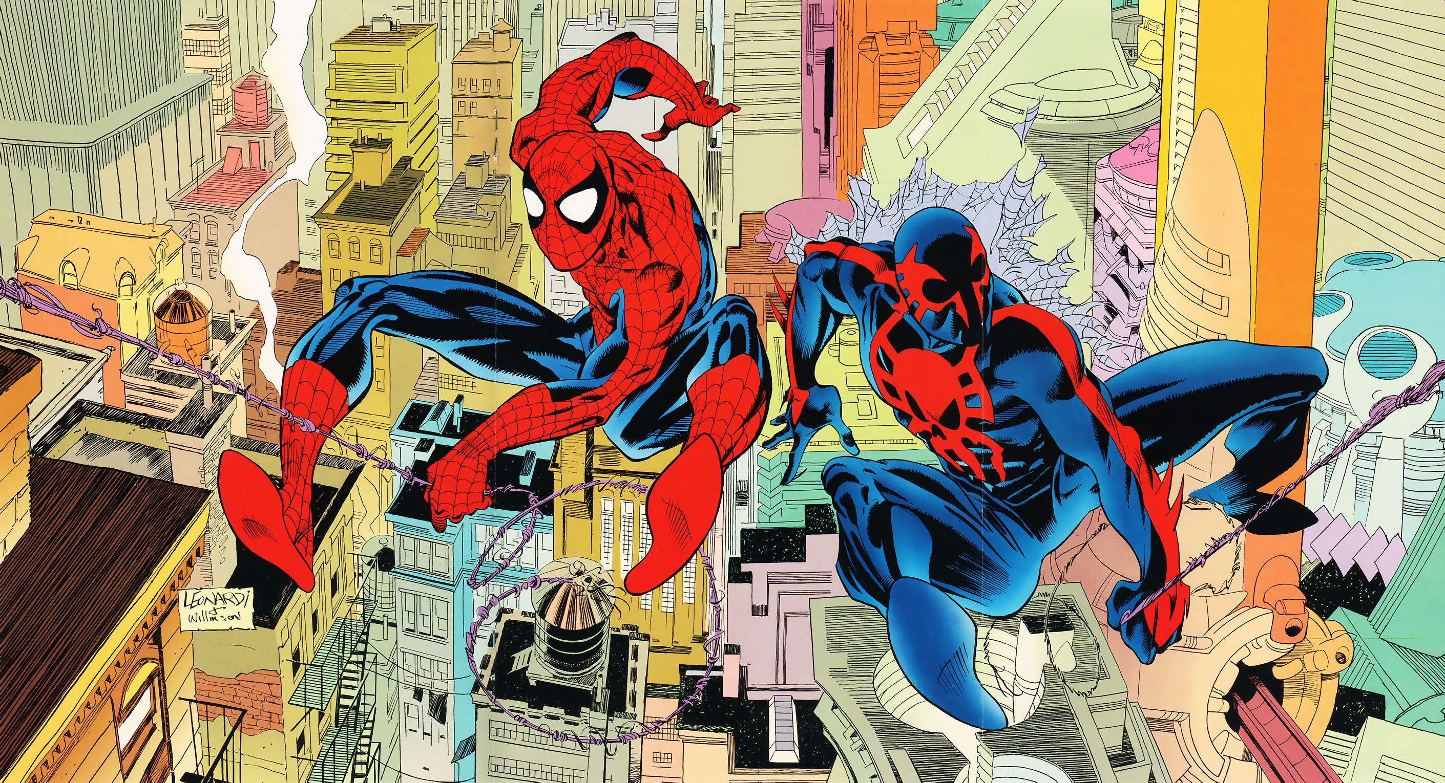 Spiderman comics spider man superhero wallpaper 2821x1530