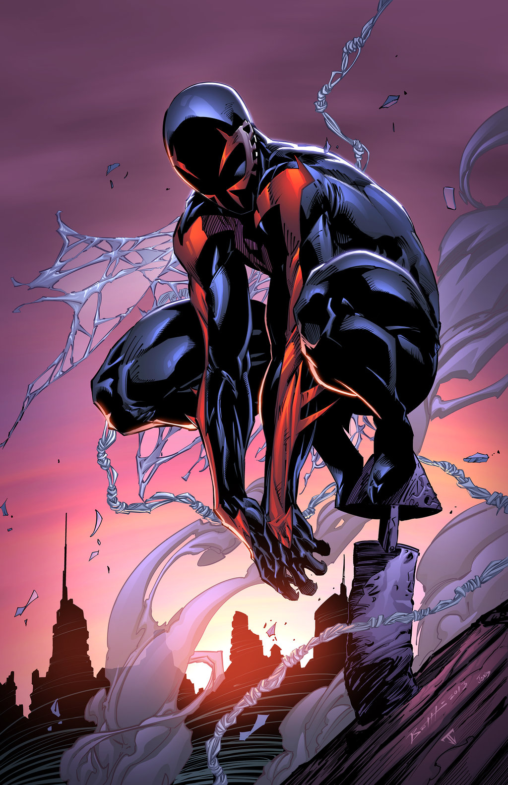 Spiderman 2099 Background Wallpapers 13278 - HD Wallpapers Site