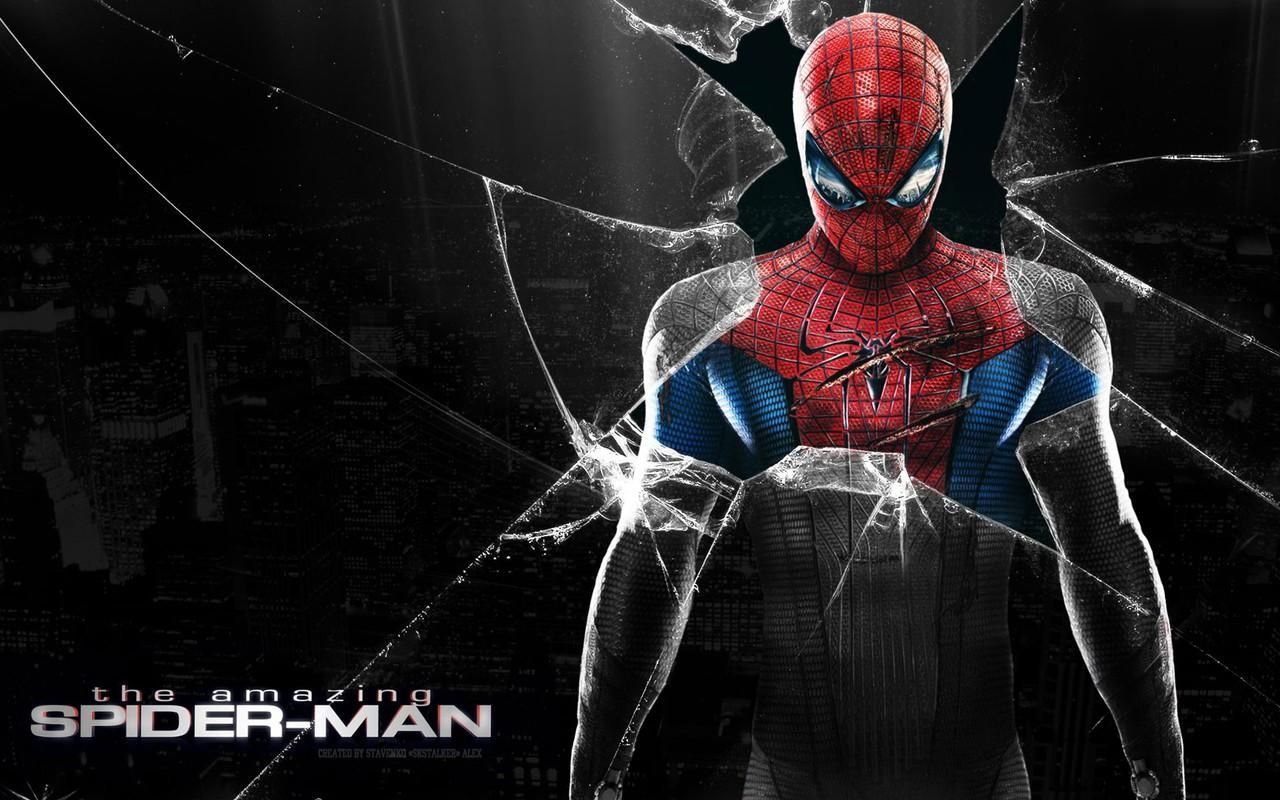 Spiderman blue and black suit Wallpaper 4k Ultra HD ID5320