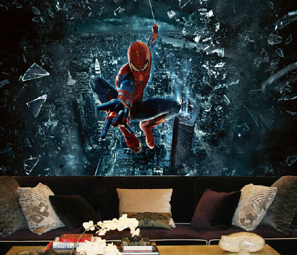 Online Buy Wholesale 3d spiderman wallpaper from China 3d ...