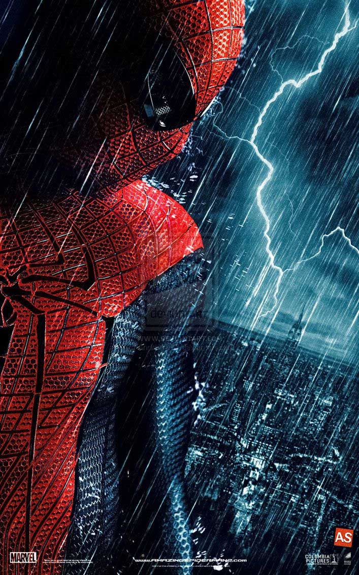 The amazing spider man 2 poster hd wallpaper iphone retina - One
