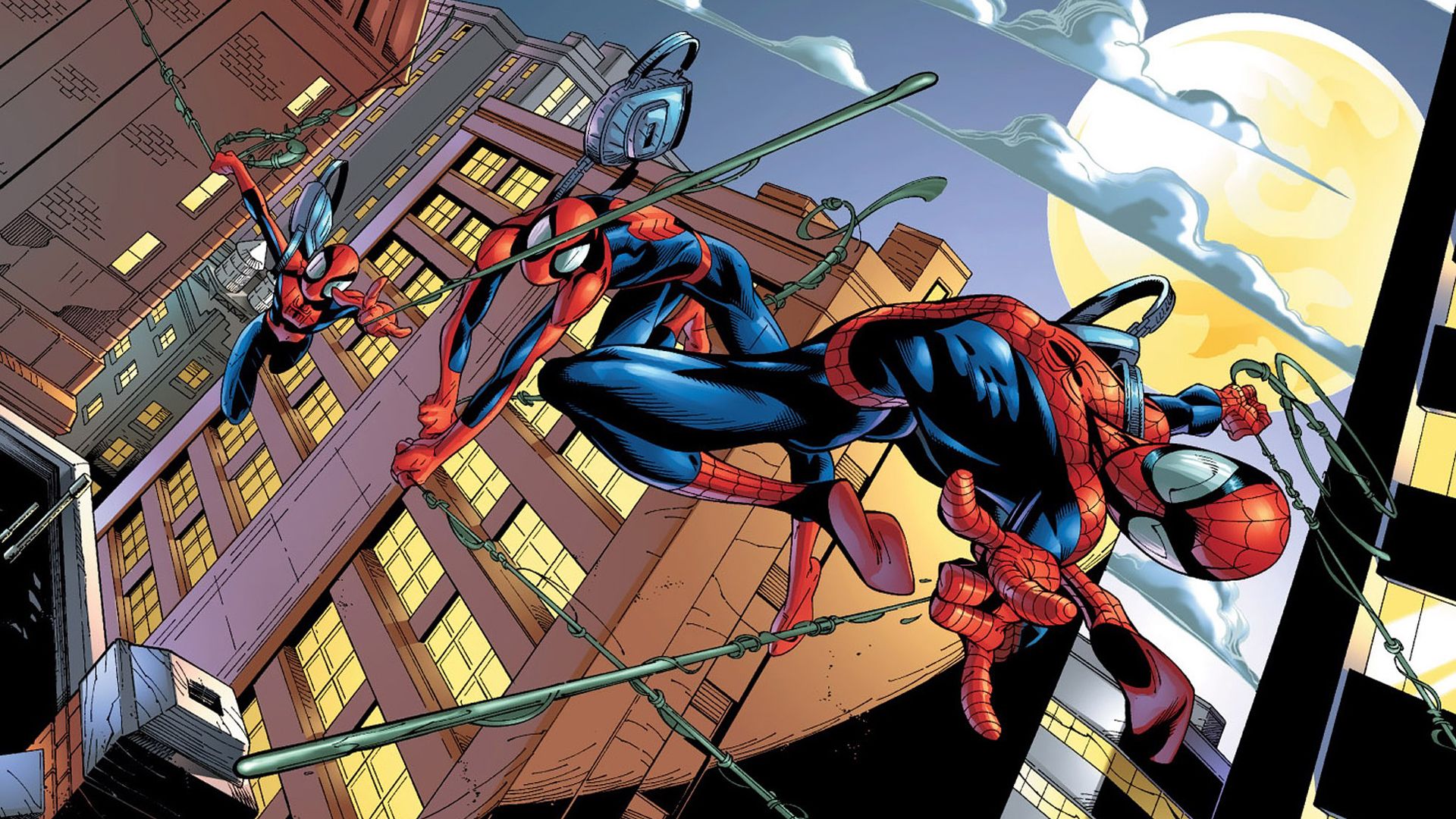 Spiderman comics spider man superhero wallpaper 1920x1080