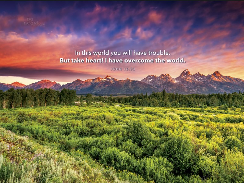 John 16:33 Wallpaper - Free Nature Desktop Backgrounds