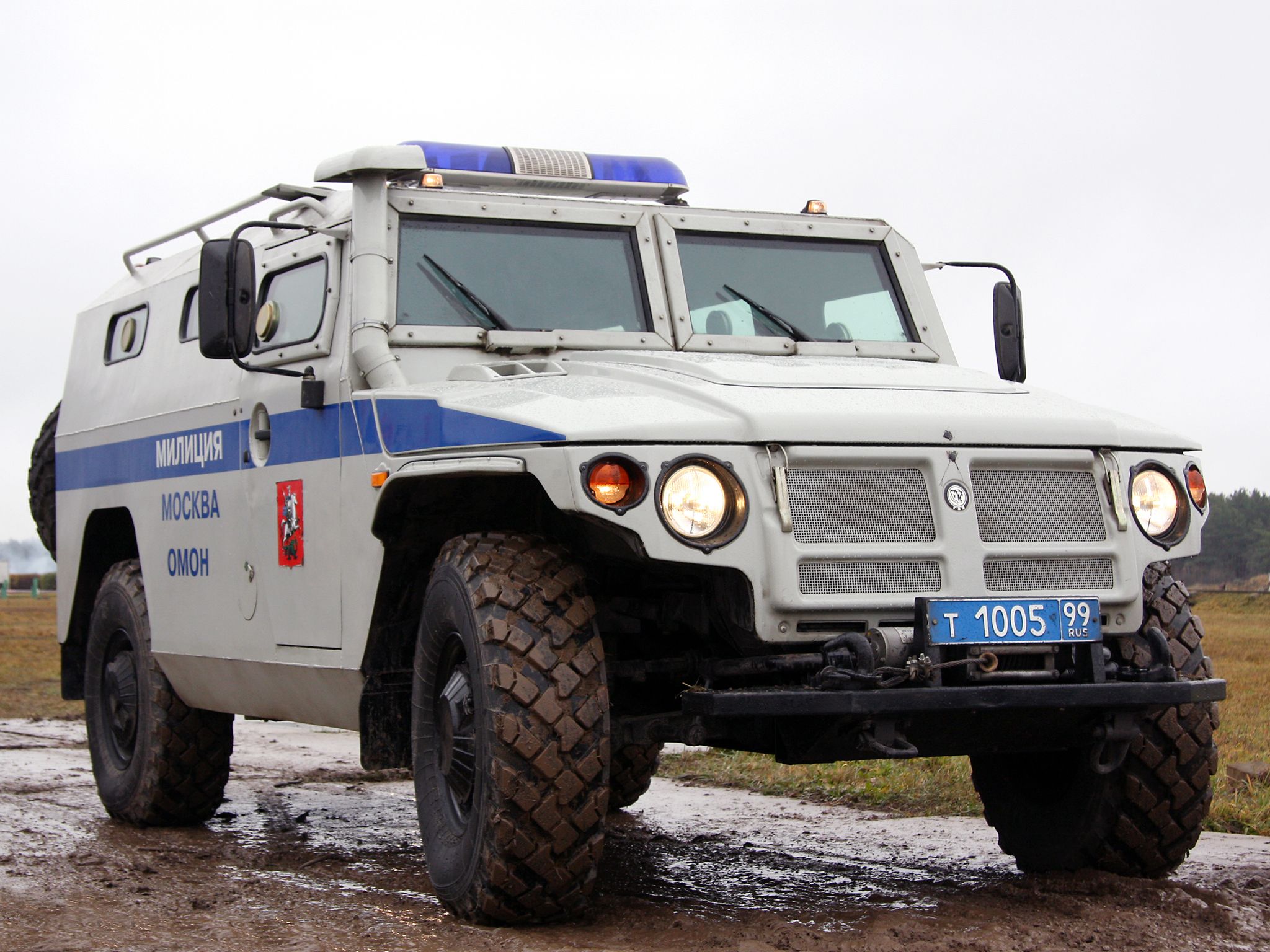 2005 GAZ 233036 SPM 2 Tiger 4x4 military emergency police f