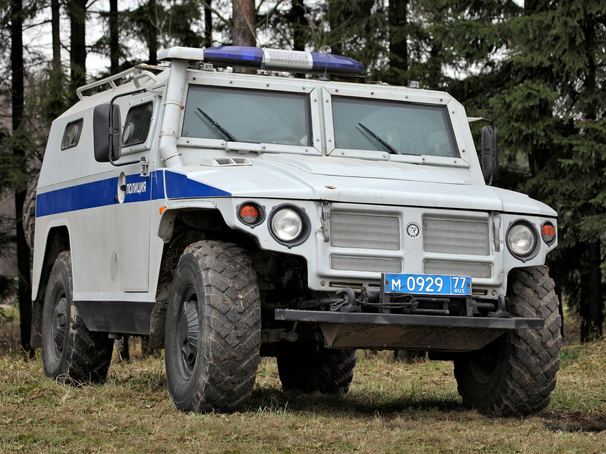 2005 GAZ 233036 SPM 2 Tiger 4x4 military emergency police fd