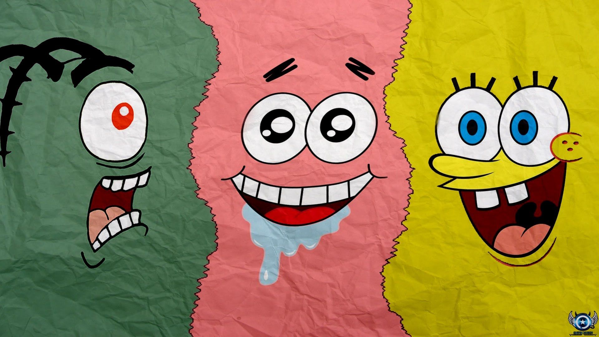 SPEED ART Spongebob Wallpaper Edit . - YouTube