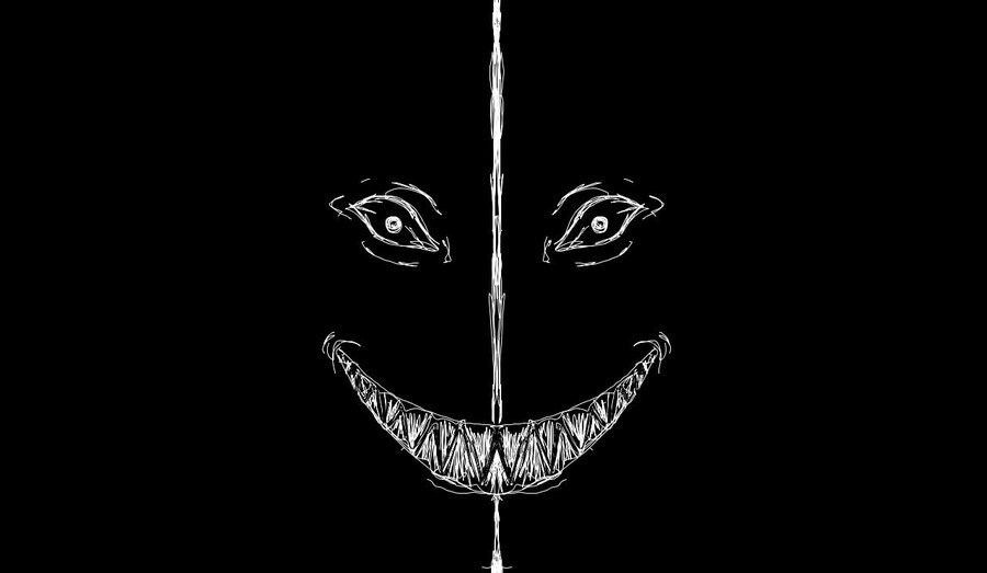 Spooky Smile Wallpaper by Gaia-o-spades on DeviantArt