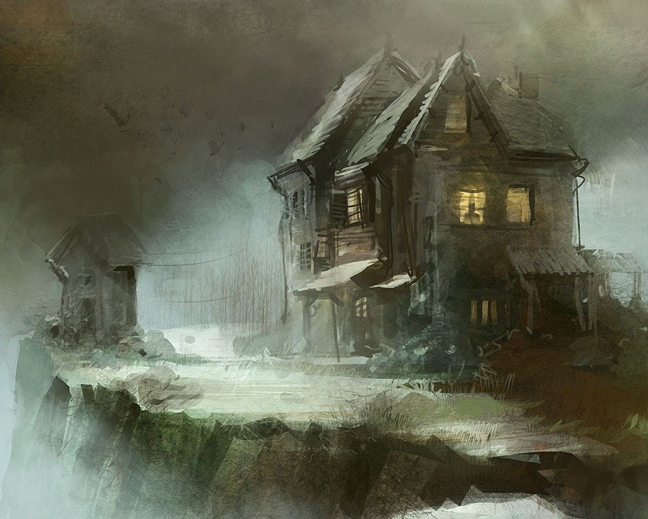 2 Spooky HD Wallpapers | Backgrounds - Wallpaper Abyss