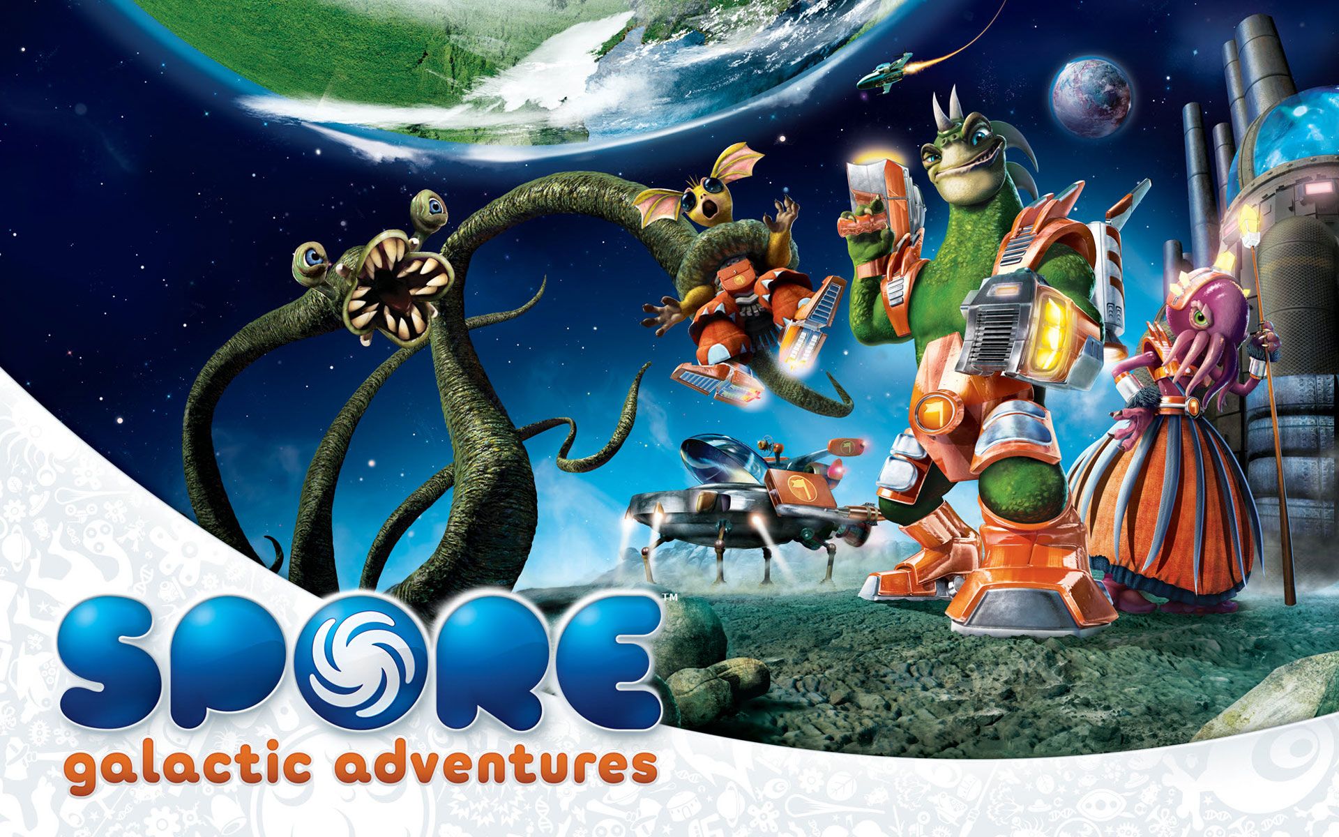 Spore Galactic Adventures Game Wallpapers HD Backgrounds