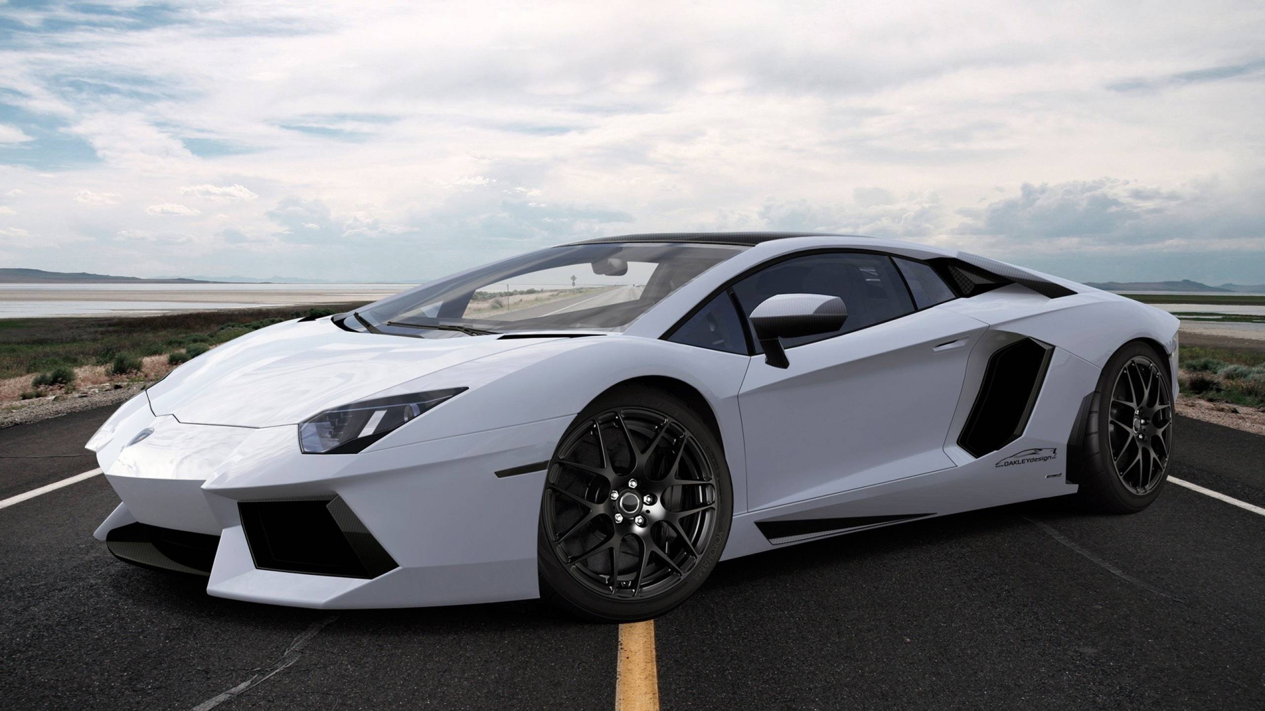 Download White Lamborghini Aventador Photography HD Sport Car ...