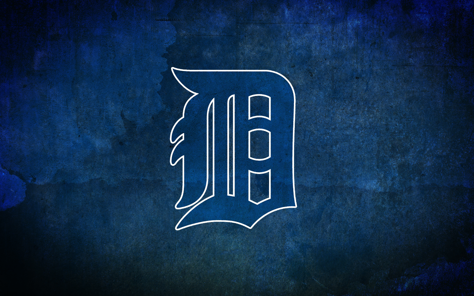 Detroit Tigers blue logo desktop wallpaper 851