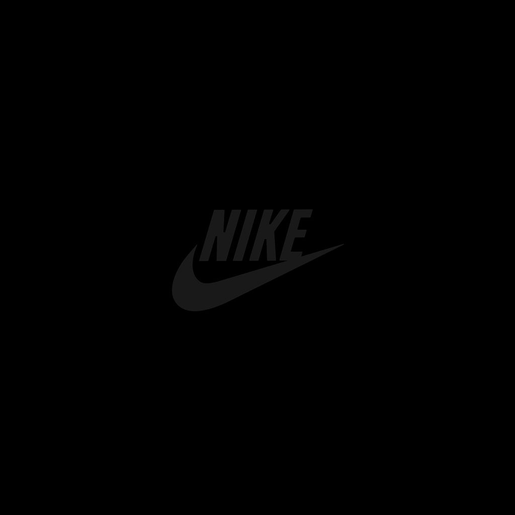 Nike Logo Sports Art Minimal Simple Dark iPad Air Wallpaper ...