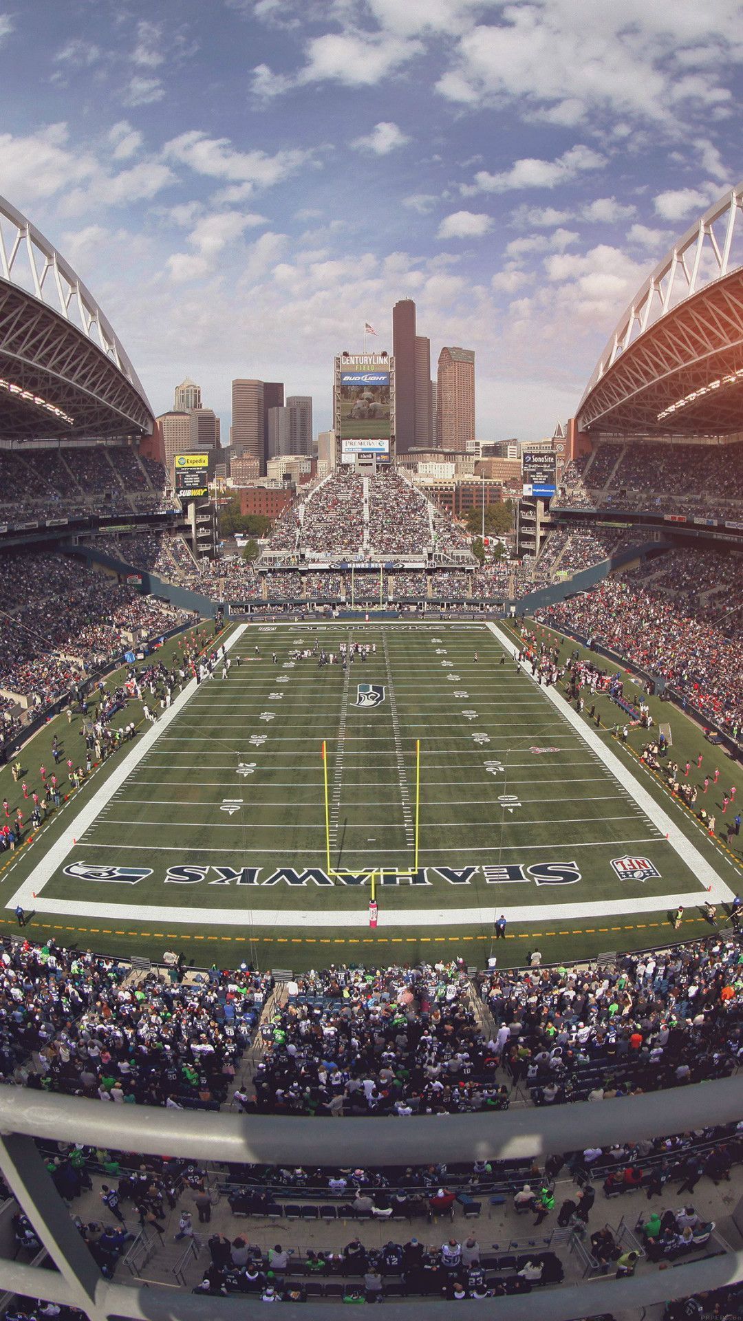 Seahawks Seattle Sports Stadium Football iPhone 6 Wallpaper