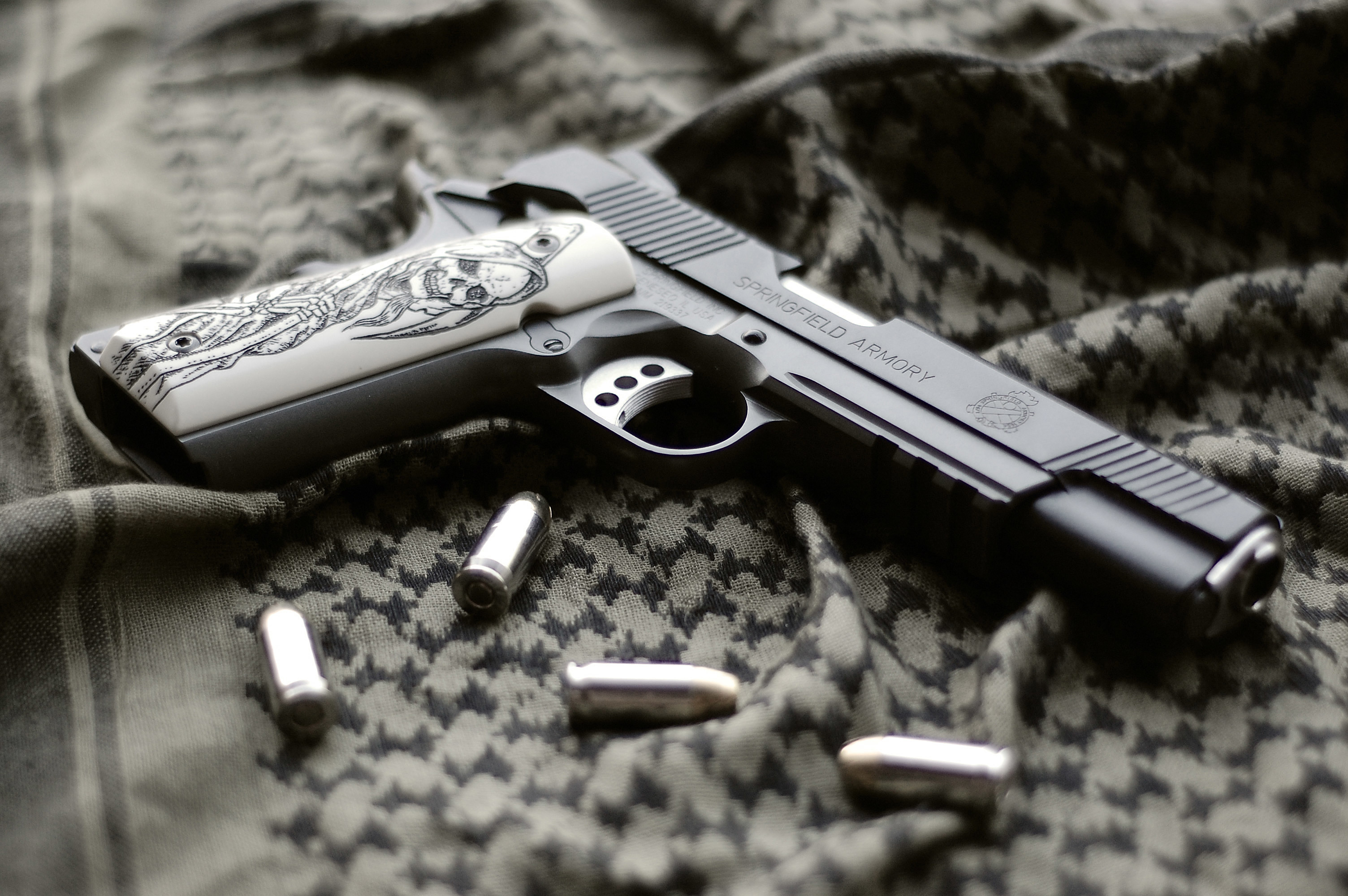 3 Springfield Armory Pistol HD Wallpapers Backgrounds